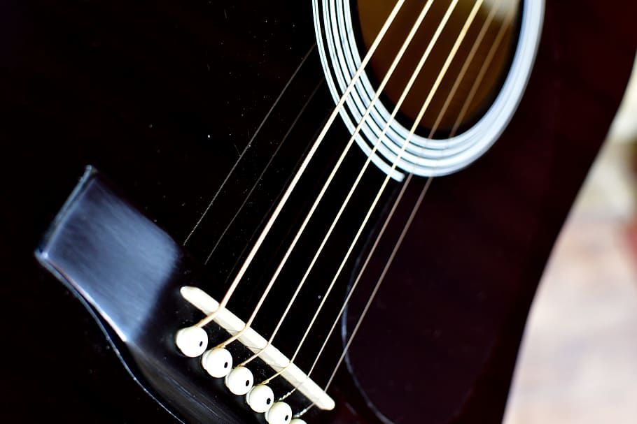 guitar-strings-six-string-acoustic-guitar