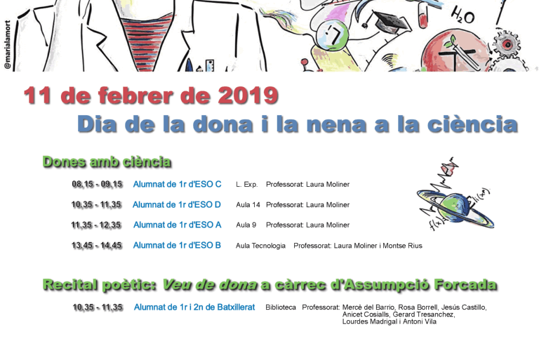 18-19 Dia internacional de la dona i la nena a la ciència