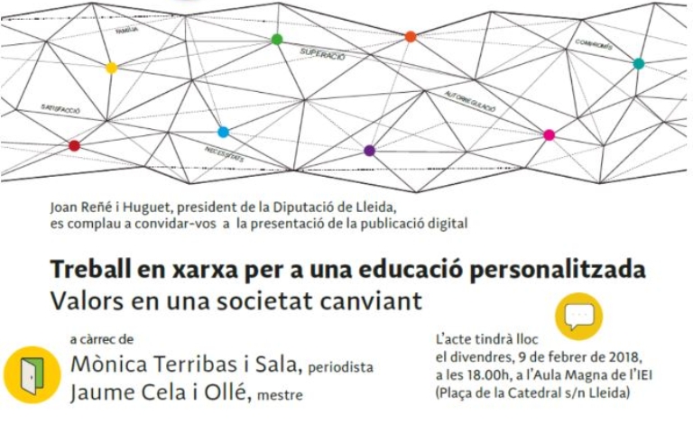 Treball en xarxa per a una educació personalitzada - Valors en una societat canviant